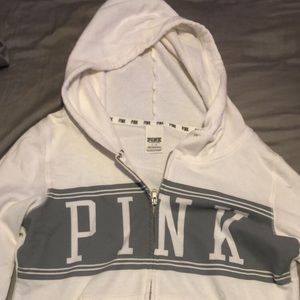 PINK zip hoodie